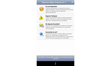 Deprem Bilgi Sistemi for Android - Download the APK from Habererciyes